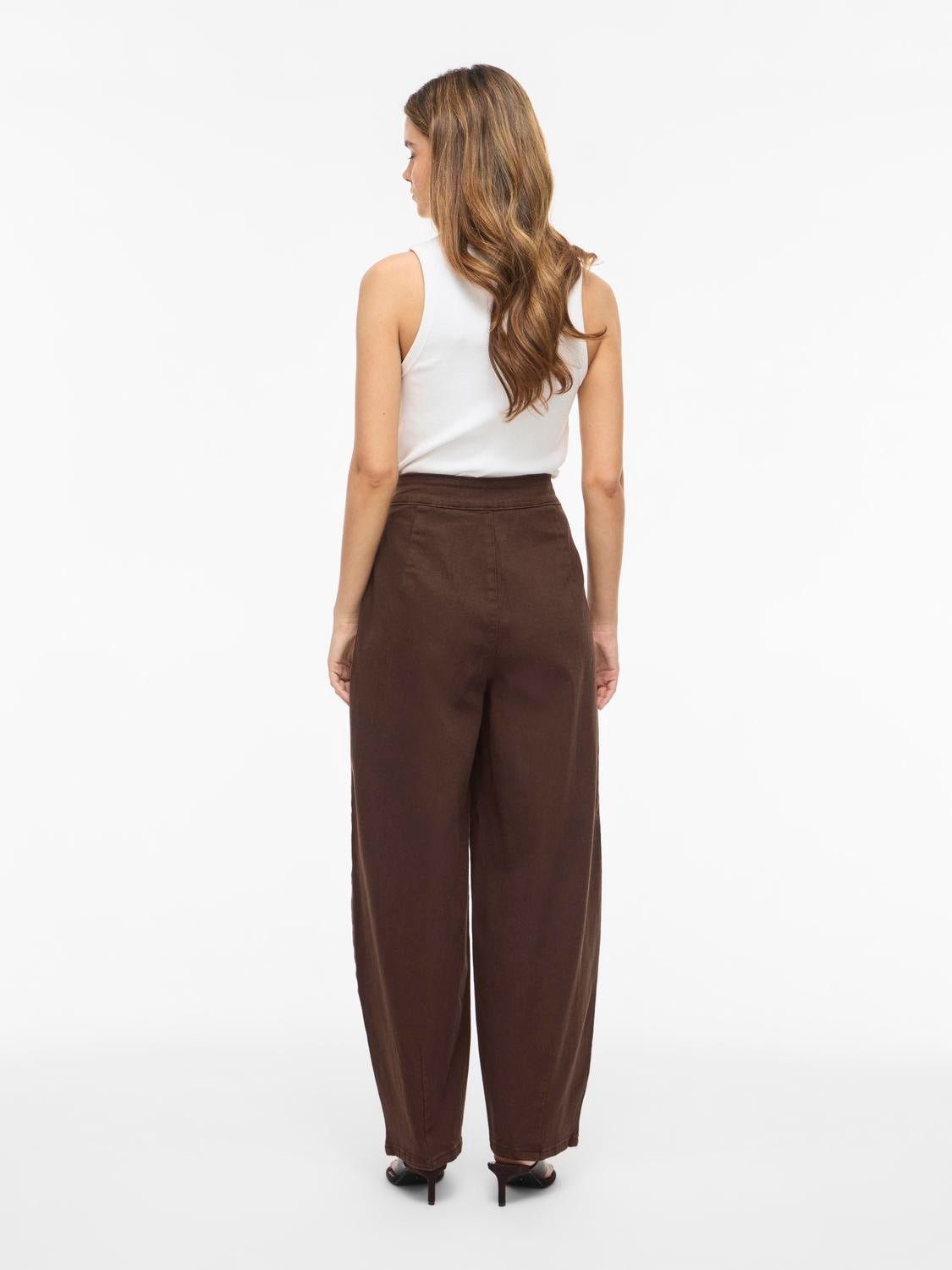 VICHIA Jeans - Coffee Bean - VERO MODA & VILA Bergvik